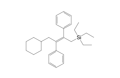 [(Z)-4-cyclohexyl-2,3-diphenyl-but-2-enyl]-triethyl-silane
