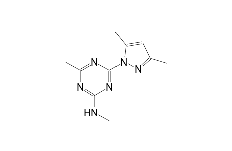 1,3,5-triazin-2-amine, 4-(3,5-dimethyl-1H-pyrazol-1-yl)-N,6-dimethyl-