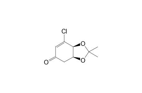 (4S,5S)-3-Chloro-4,5-isopropylidenedioxycyclohex-2-en-1-one