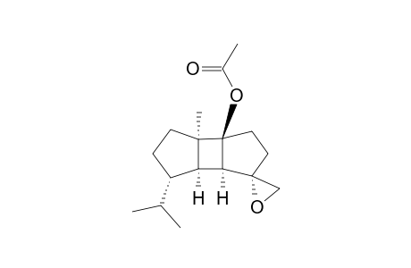 (1R,2R,3R,6S,7R,10S)-10-Isopropyl-7-methyltricyclo[5.3.0.0(2,6)]-3-decan-3-spiro-2'-oxiran-6-yl Acetate