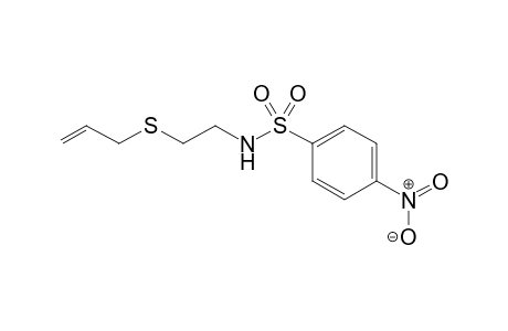 S-Allyl-N-p-nosylcysteamine