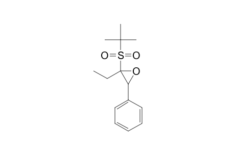 E-1,2-EPOXY-1-PHENYL-2-TERT.-BUTYLSULFONYL-BUTANE