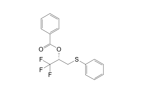 (S)-2-Benzoyloxy-3,3,3-trifluoro-1-phenylthiopropane