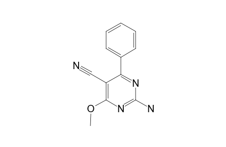 2-AMINO-4-METHOXY-6-PHENYL-5-PYRIMIDINECARBONITRILE