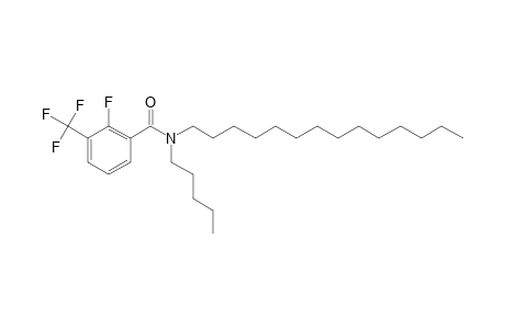 Benzamide, 2-fluoro-3-trifluoromethyl-N-pentyl-N-tetradecyl-