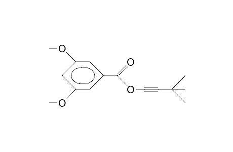 Benzoic acid, 3,5-dimethoxy-, 3,3-dimethyl-1-butynyl ester