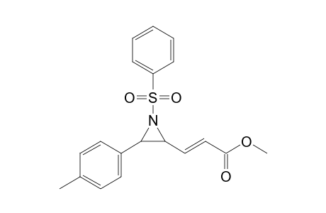 Methyl (2E)-4,5-(phenylsulfonylimino)-5-(4-methylphenyl)pent-2-enoate