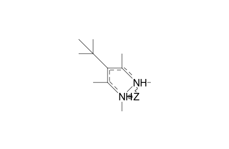 4-tert-Butyl-1,2,3,5-tetramethyl-pyrazolium cation
