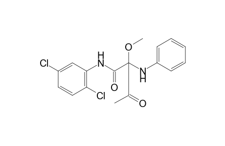 2-anilino-2',5'-dichloro-2-methoxyacetoacetanilide