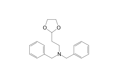 N,N-Dibenzyl-2-(1',3'-dioxa-2'-cyclopentyl)ethylamine