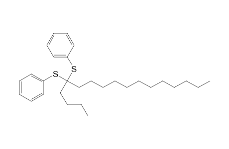 Benzene, 1,1'-[(1-butyltridecylidene)bis(thio)]bis-