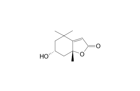 (6R,7aR)-4,4,7a-trimethyl-6-oxidanyl-6,7-dihydro-5H-1-benzofuran-2-one