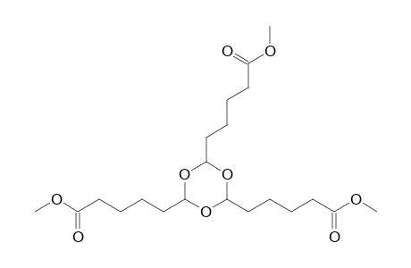 2,4,6-Tri(4-methoxycarbonylbutyl)-1,3,5-trioxane