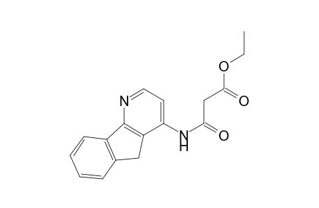 N-(5H-Indeno[1,2-b]pyridin-4-yl)-malonamic acid ethyl ester