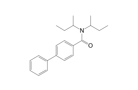 Biphenyl-4-carboxylic acid, di(sec-butyl)amide