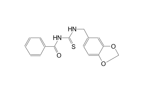 thiourea, N-(1,3-benzodioxol-5-ylmethyl)-N'-benzoyl-