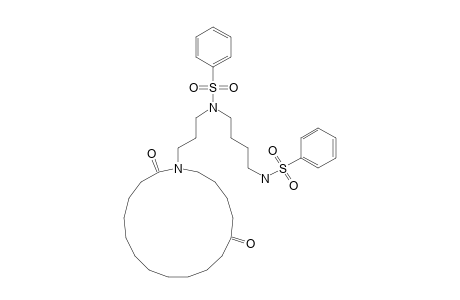 Azacycloheptadecane, benzenesulfonamide deriv.