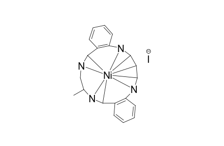 (+,-)-16-Methyl-16,17-dihydro-5H-dibenzo[f,m][1,4,8,12]tetraazacyclopentadecinatonickel(II) Iodide