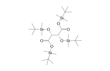 Butanedioic acid, 2,3-bis[[(1,1-dimethylethyl)dimethylsilyl]oxy]-, bis[(1,1-dimethylethyl)dimethylsilyl]ester, [R-(R*,R*)]-