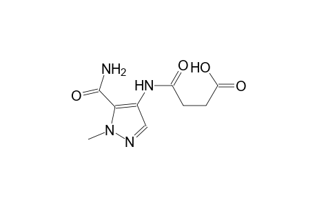 butanoic acid, 4-[[5-(aminocarbonyl)-1-methyl-1H-pyrazol-4-yl]amino]-4-oxo-