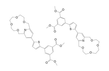 DIMETHYL-5-[5-[3,6,9,12-TETRAOXA-18-AZABICYCLO-[12.3.1]-OCTADECA-1(18),14,16-TRIEN-16-YL]-2-THIENYL]-ISOPHTHALATE