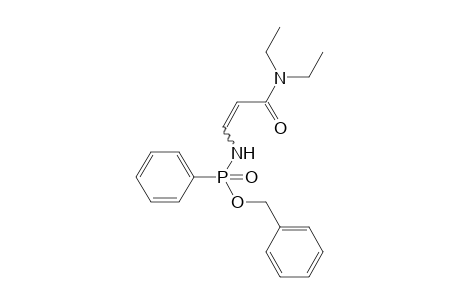 (E,Z)-P-Benzyloxy-P-phenyl-N-(N,N-diethylacrylamide)phosphonamide