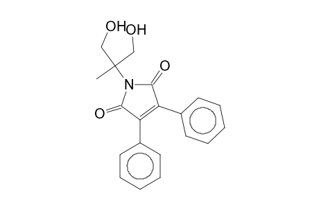 3,4-Diphenylpyrrole-2,5-dione, N-(1,3-dihydroxy-2-methyl-2-propyl)-