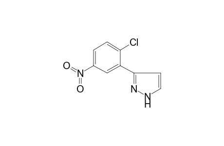 3-(2-Chloro-5-nitrophenyl)-1H-pyrazole