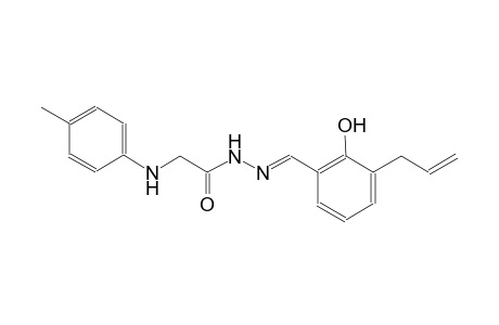 N'-[(E)-(3-allyl-2-hydroxyphenyl)methylidene]-2-(4-toluidino)acetohydrazide