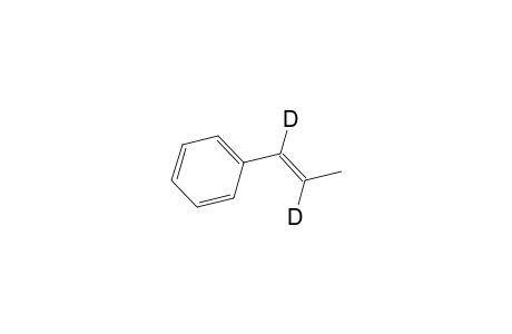 Benzene, 1-(1,2-dideutero)propenyl-