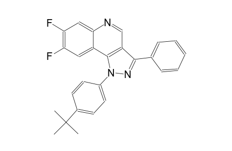 1-(4-tert-butylphenyl)-7,8-difluoro-3-phenyl-1H-pyrazolo[4,3-c]quinoline