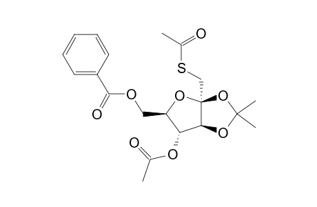 4-O-ACETYL-1-ACETYLTHIO-1-DEOXY-2,3-O-ISOPROPYLIDENE-BETA-D-FRUCTOFURANOSE