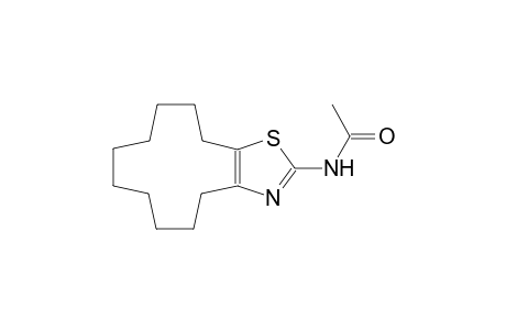 N-(4,5,6,7,8,9,10,11,12,13-decahydrocyclododeca[d][1,3]thiazol-2-yl)acetamide