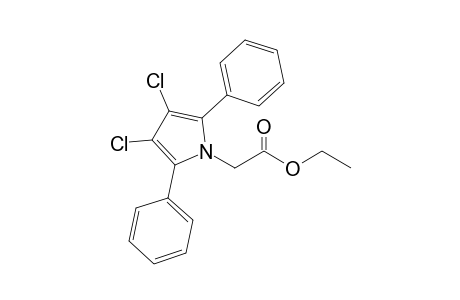 2-(3,4-dichloro-2,5-diphenyl-1-pyrrolyl)acetic acid ethyl ester
