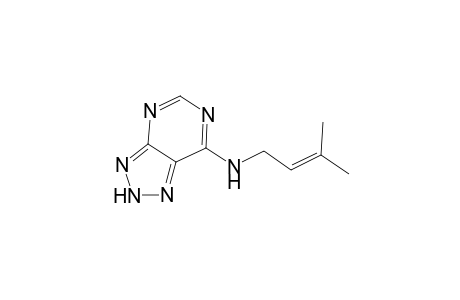 3H-v-Triazolo[4,5-d]pyrimidine, 7-[(3-methyl-2-butenyl)amino]-