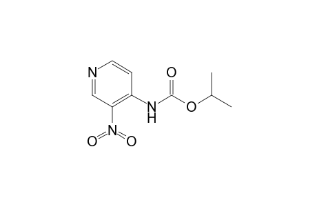 isopropyl N-(3-nitro-4-pyridyl)carbamate