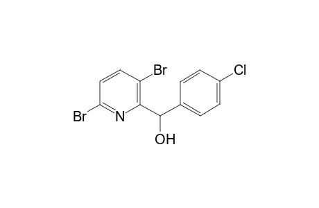 (4-chlorophenyl)(3,6-dibromopyridin-2-yl)methanol