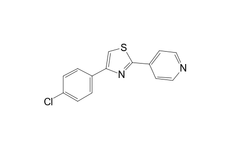 4-(4-Chlorophenyl)-2-(pyridin-4-yl)thiazole