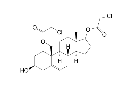 17,19-di(chloroacetoxy)-3.beta.-hydroxyandrost-5-ene