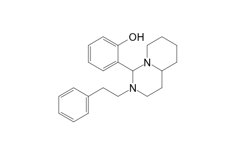 o-(octahydro-2-phenethyl-1H-pyrido[1,2-c]pyrimidin-1yl)phenol