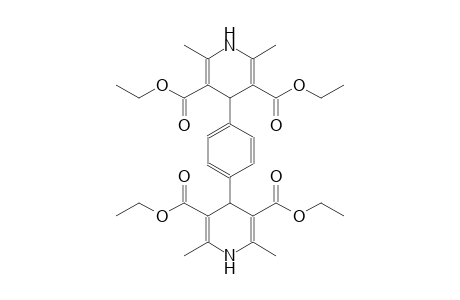 diethyl 4-{4-[3,5-bis(ethoxycarbonyl)-2,6-dimethyl-1,4-dihydro-4-pyridinyl]phenyl}-2,6-dimethyl-1,4-dihydro-3,5-pyridinedicarboxylate