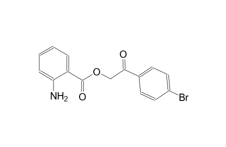 2-(4-Bromophenyl)-2-oxoethyl 2-aminobenzoate