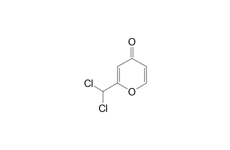 2-(dichloromethyl)pyran-4-one