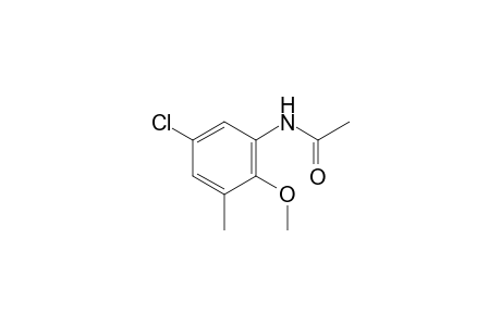 5'-chloro-3'-methyl-o-acetanisidide