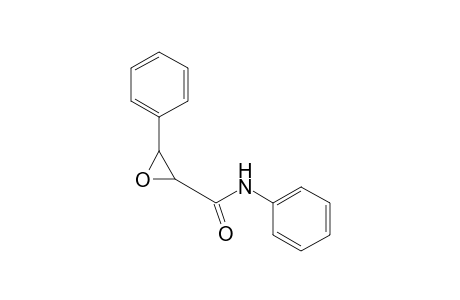 2-Oxiranecarboxamide, N,3-diphenyl-