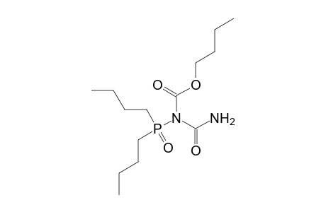 Dibutyl(1-carbobutoxyureido)phosphine oxide