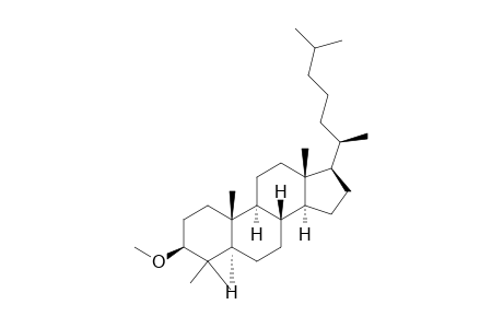 Cholestane, 3-methoxy-4,4-dimethyl-, (3.beta.,5.alpha.)-