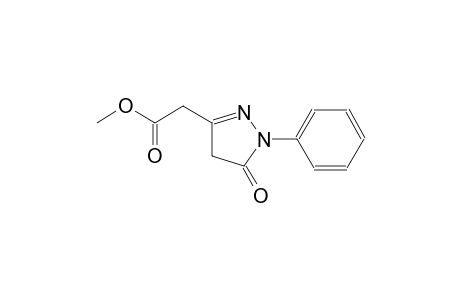 1H-pyrazole-3-acetic acid, 4,5-dihydro-5-oxo-1-phenyl-, methyl ester