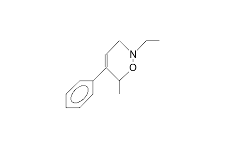 2-Ethyl-3,6-dihydro-6-methyl-5-phenyl-1,2-oxazine