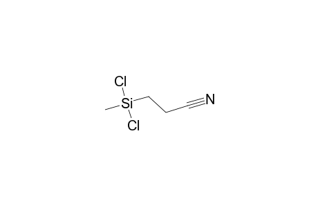 3-[Dichloro(methyl)silyl]propanenitrile